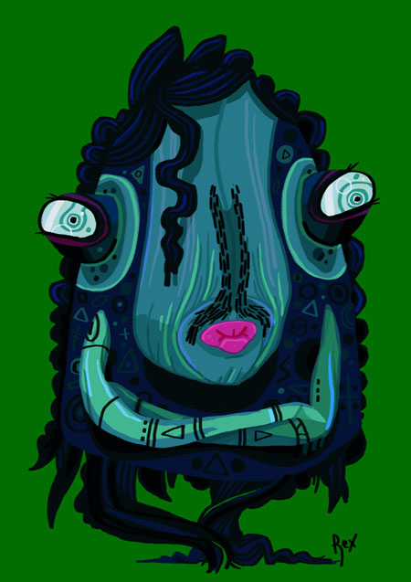 Curated sound creature artwork 6